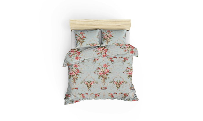 L'essentiel linge de maison Juego de Colcha Acolchada Doble Alanur - Mint L'essentiel linge de maison Juego de Colcha Acolchada Doble Alanur - Mint